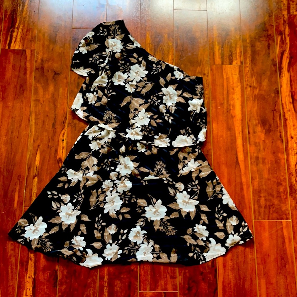 Lucky Brand 🍀 one shouldered dress